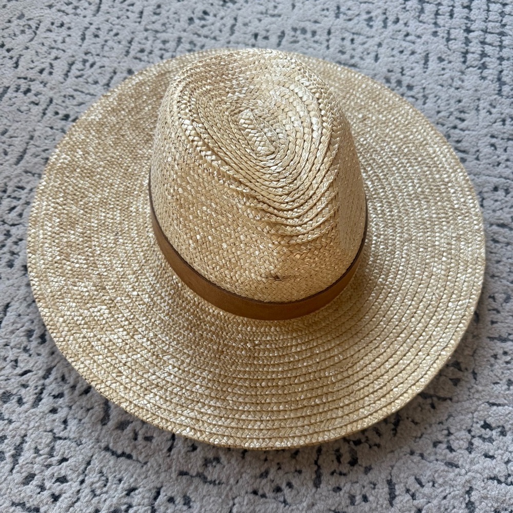Gigi Pip Isla Straw hat with Suede Band - Picture 6 of 10